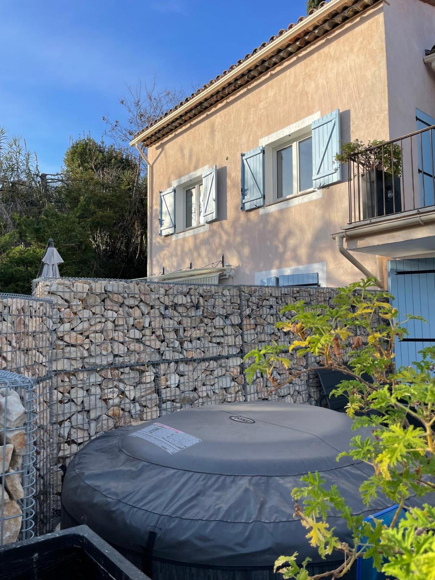 Le Bar-sur-Loup Luva D'Azur, Rez De Villa Le Riou - Le Vallon מראה חיצוני תמונה