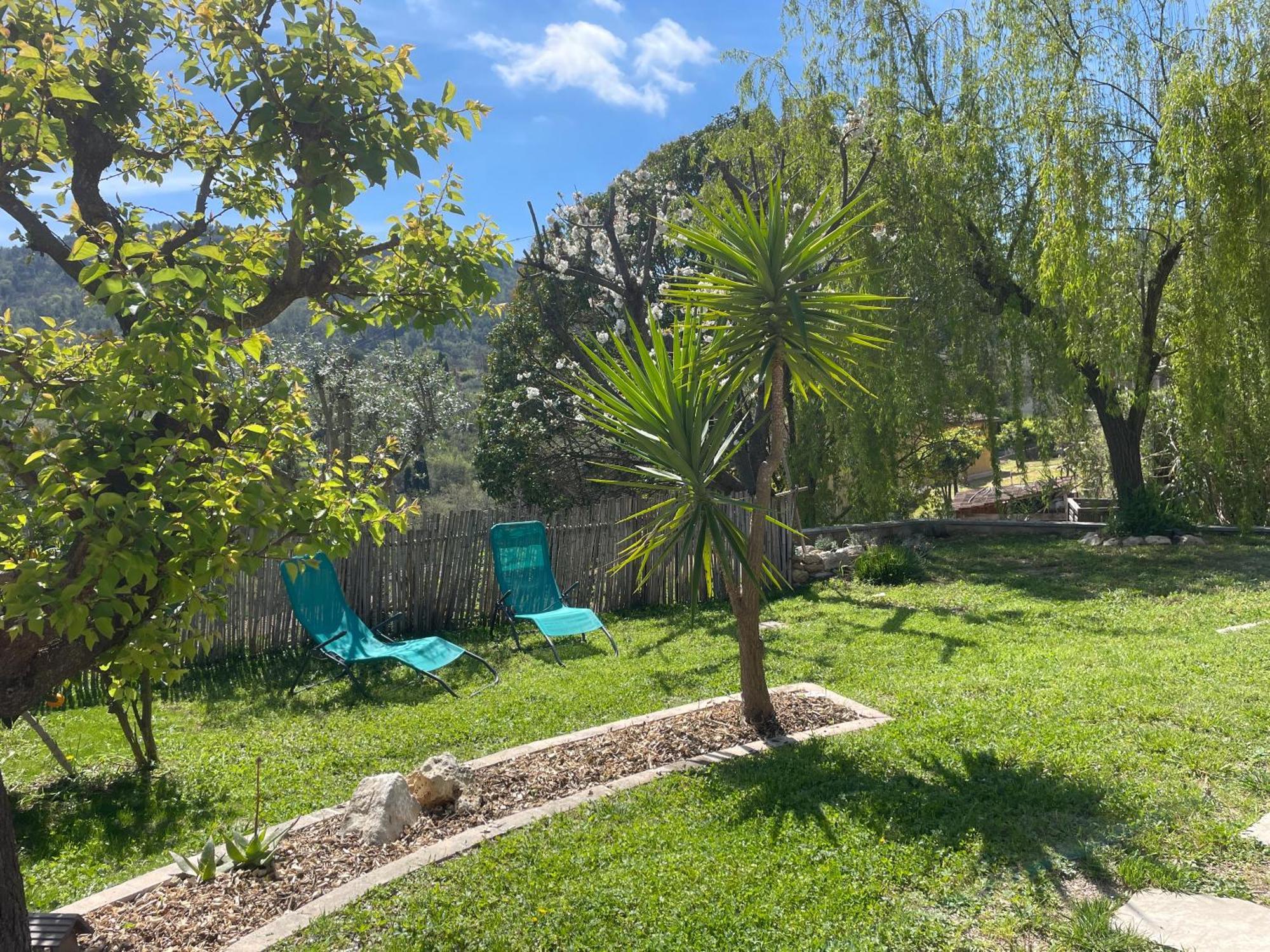 Le Bar-sur-Loup Luva D'Azur, Rez De Villa Le Riou - Le Vallon מראה חיצוני תמונה