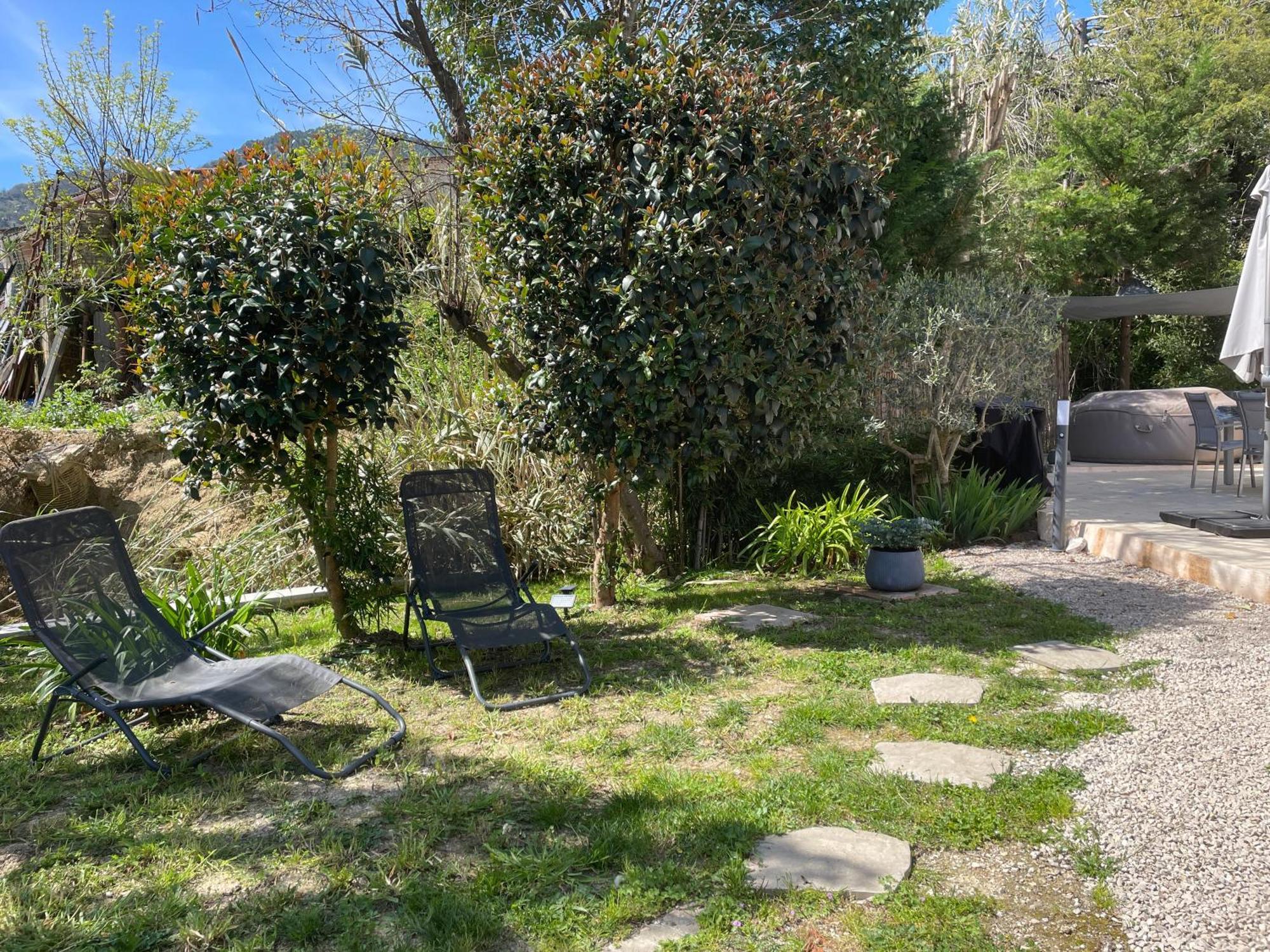 Le Bar-sur-Loup Luva D'Azur, Rez De Villa Le Riou - Le Vallon מראה חיצוני תמונה