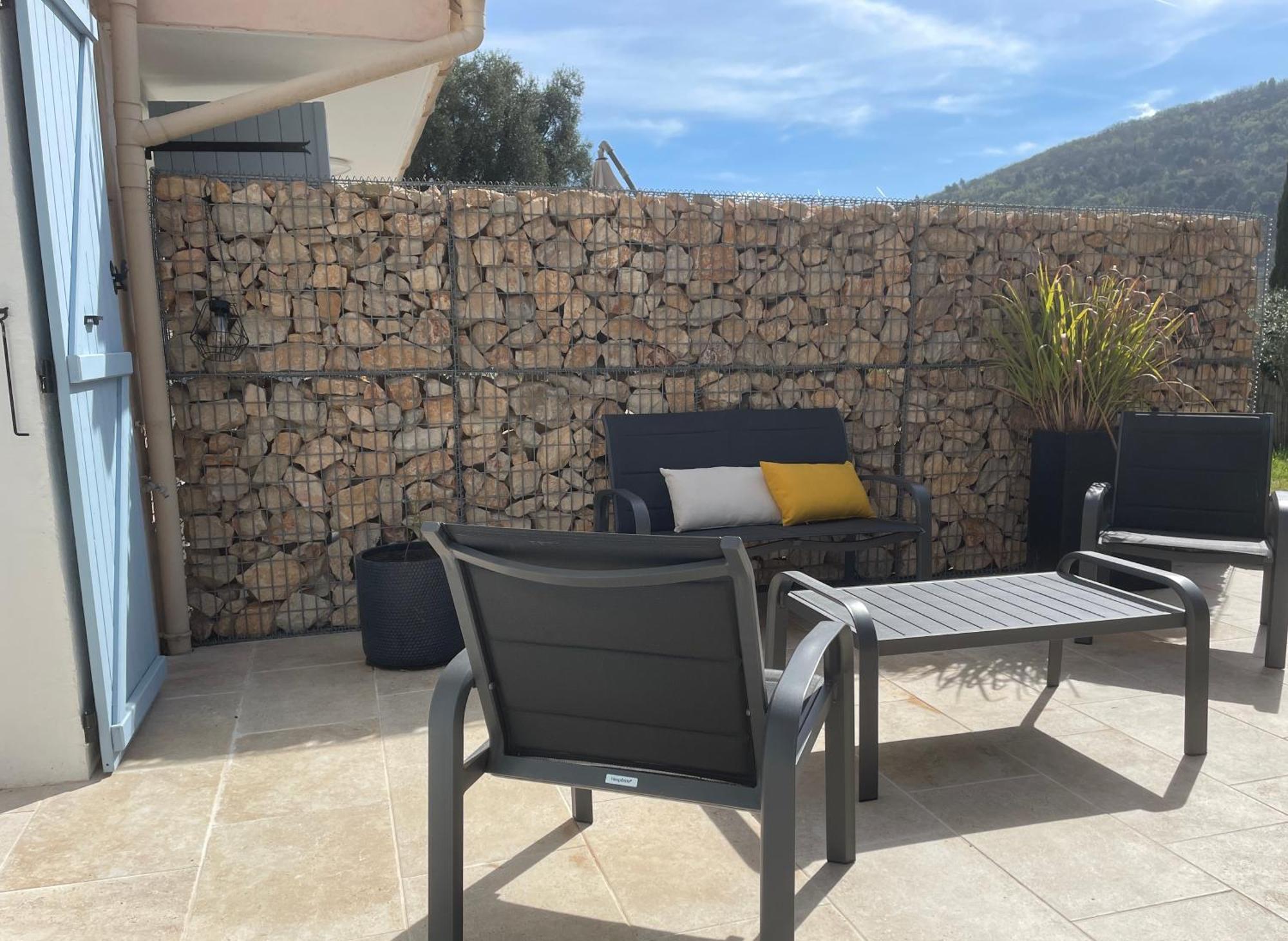 Le Bar-sur-Loup Luva D'Azur, Rez De Villa Le Riou - Le Vallon מראה חיצוני תמונה