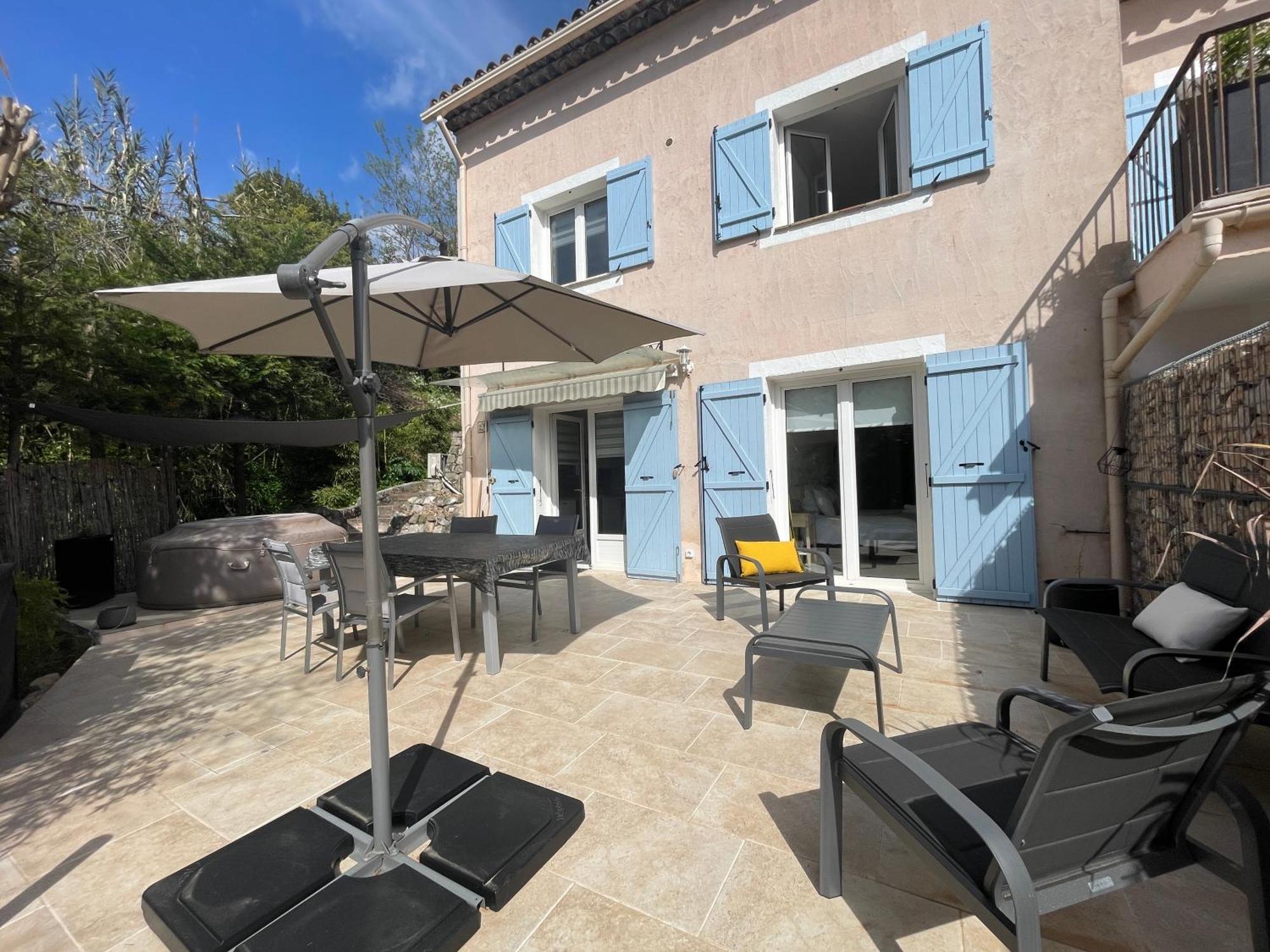 Le Bar-sur-Loup Luva D'Azur, Rez De Villa Le Riou - Le Vallon מראה חיצוני תמונה