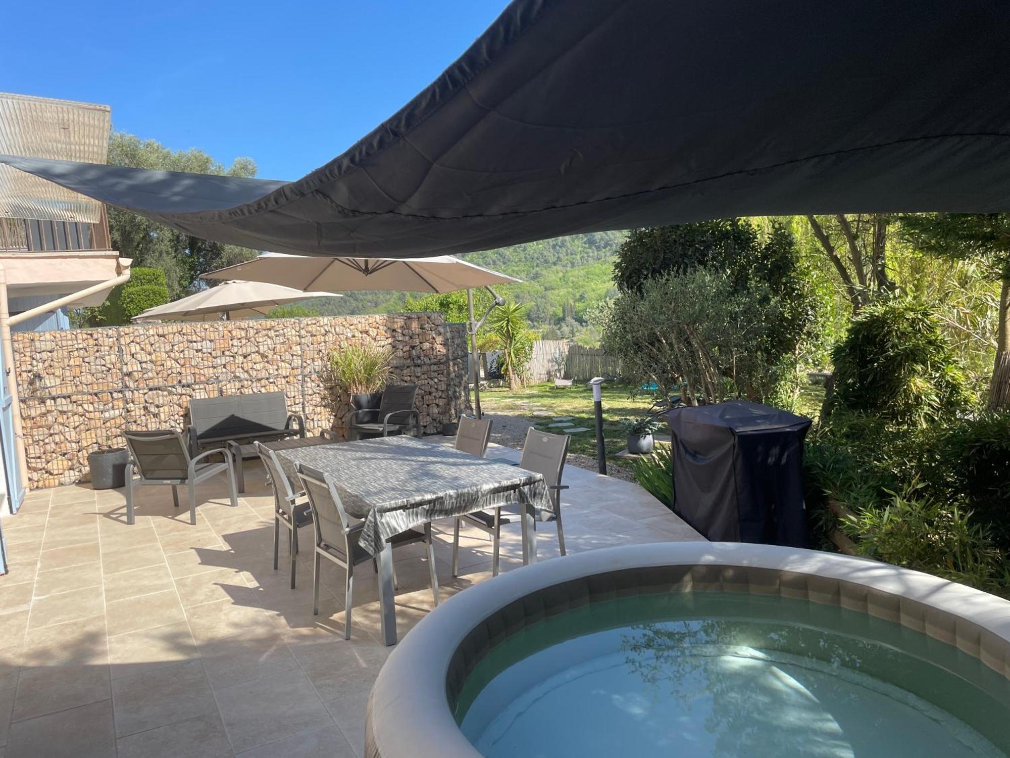 Le Bar-sur-Loup Luva D'Azur, Rez De Villa Le Riou - Le Vallon מראה חיצוני תמונה